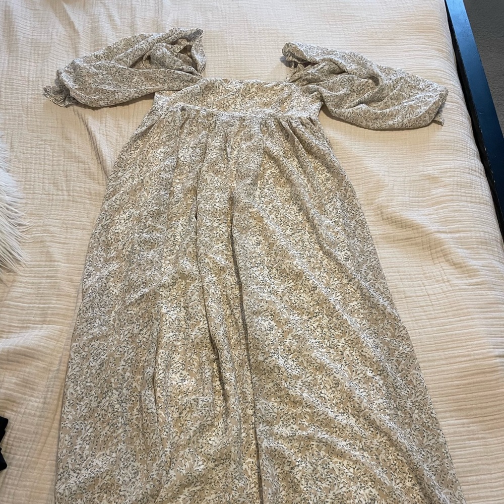 Pink Blush Maternity Storia Brand Smocked Dress Size Medium